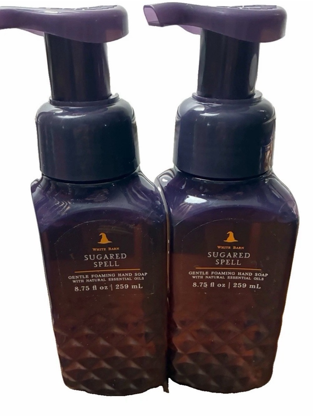 White Barn BBW Bath & Body Works Sugared Spell Foaming Hand Soap - Deep Purple
